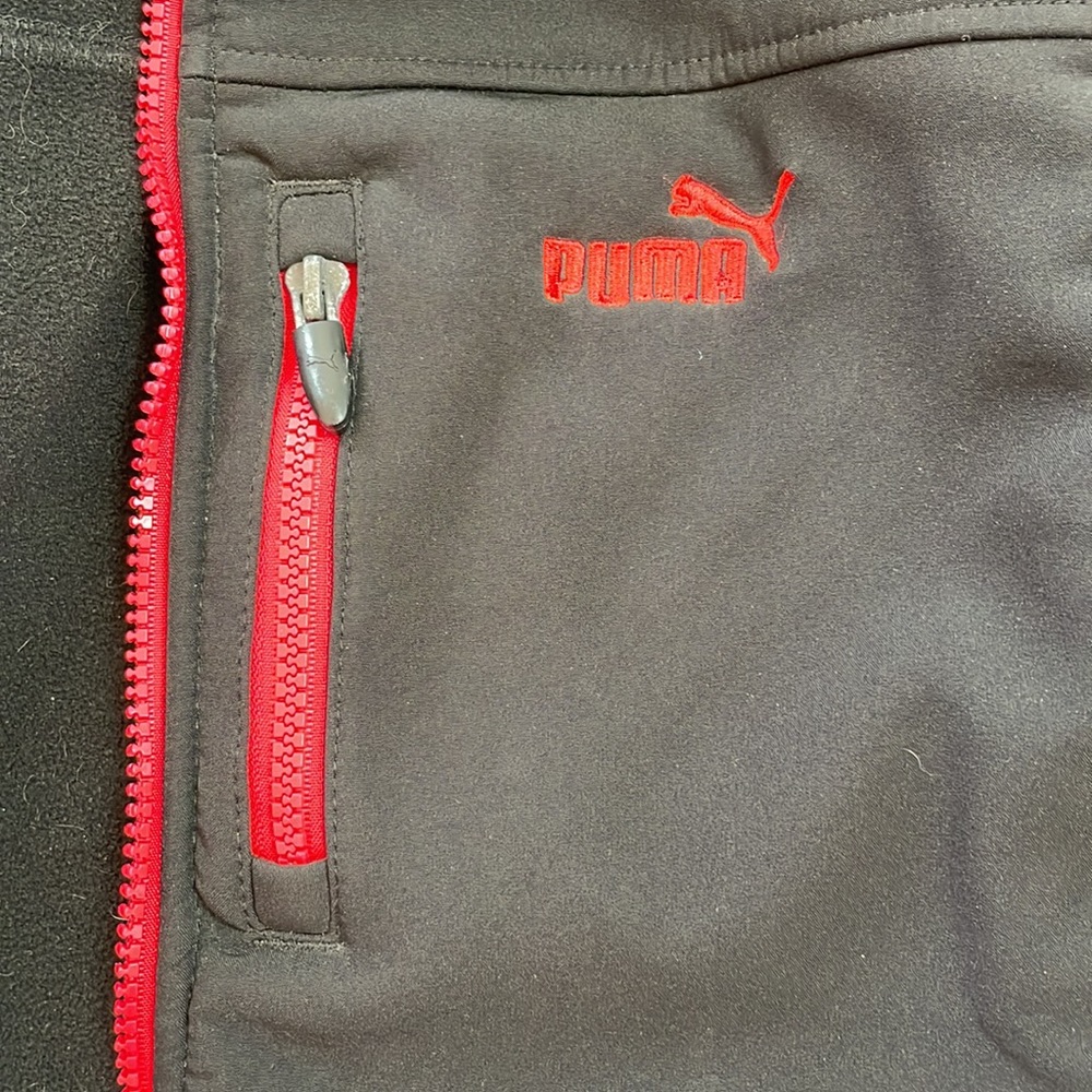Black and red puma L jacket - Picture 7 of 10